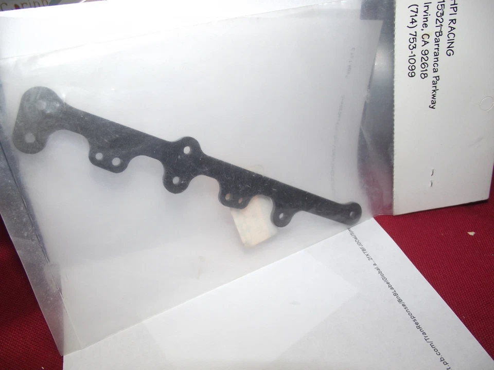 HPI CHASSIS BRACE CHASSIS BRACE A DA GRAPHITE FOR RS10GO A144 - Image 2 of 4