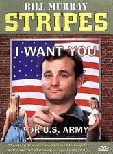 Stripes Bill Murray BEFORE HE BECAME BORING VERY GOOD DVD