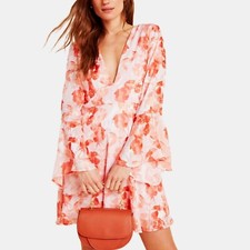 Anthropologie Amora Burnout Mini Dress 8