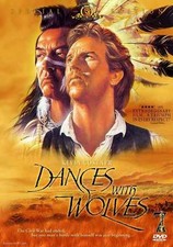 DANCES WITH WOLVES Movie POSTER 27x40 E Kevin Costner Mary McDonnell Graham