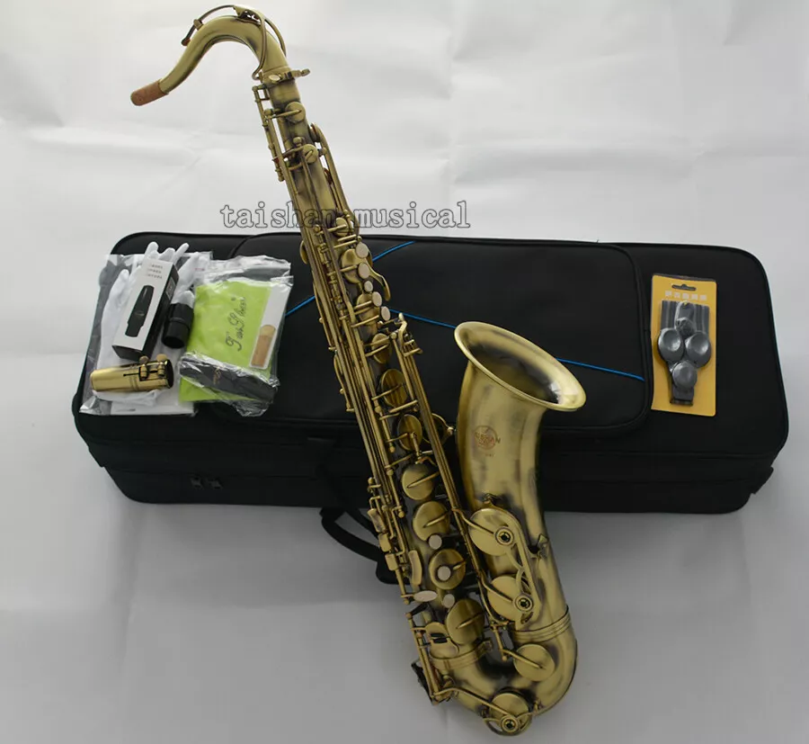 new professional TaiShan antique Tenor Saxophone italian Pads Quality saxofon
