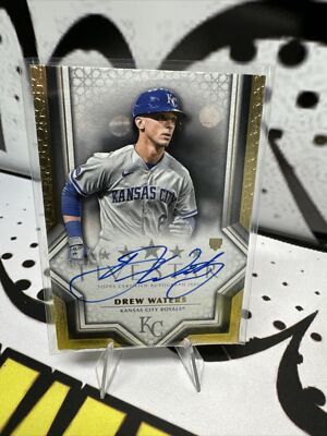2023 Topps Five Star Drew Waters  Rookie On Card Autograph Rangers