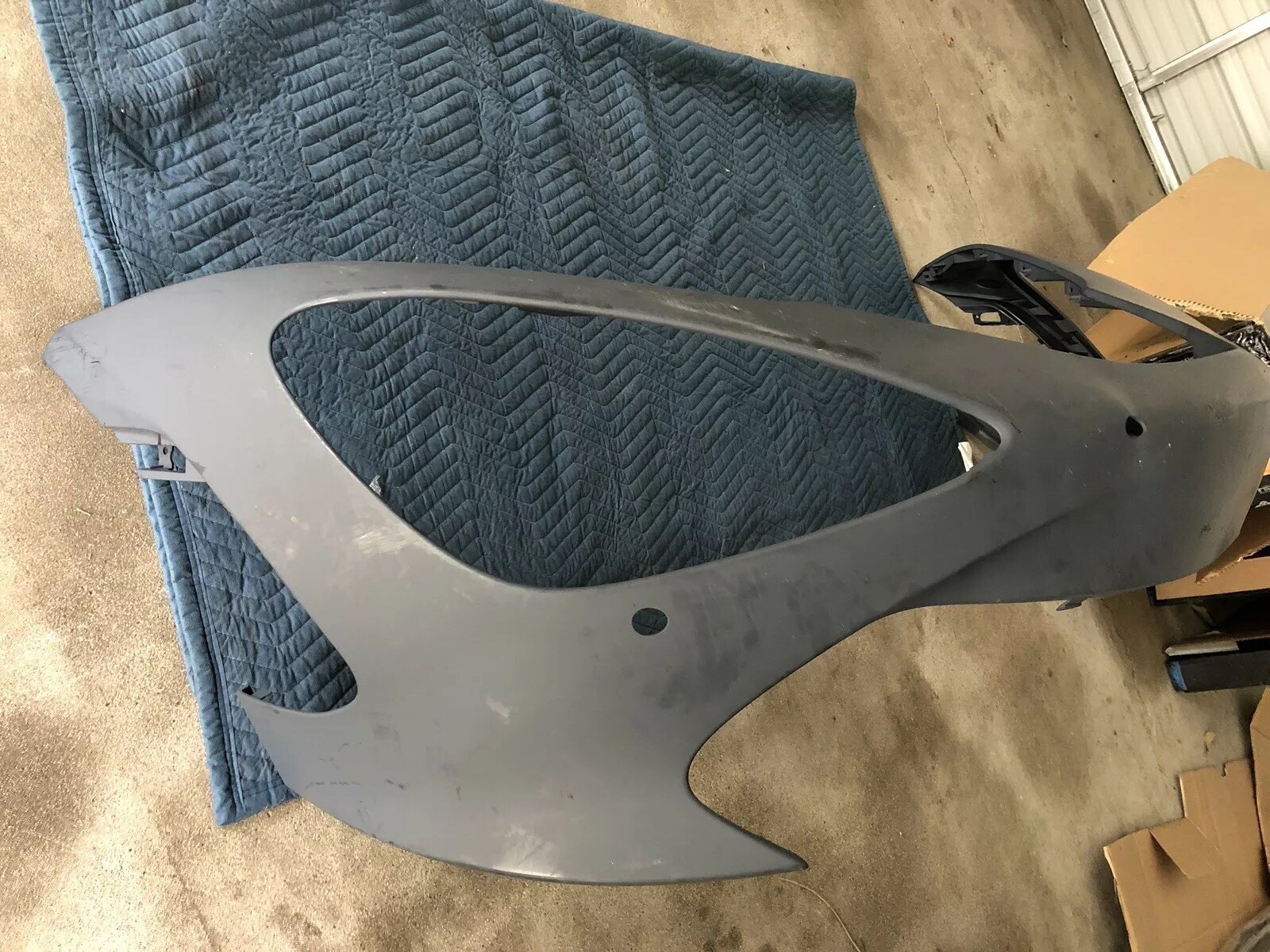 Mclaren 720s 720 Front Bumper Cover Damaged OEM 14A0153CP