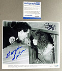 STEVE GUTTENBERG & GEORGINA SPELVIN "Police Academy" Foto 20x25 Autogramm ACOA