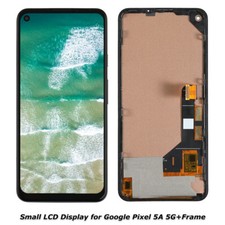 Small LCD Display Touch Screen Frame Assembly Replacement For Google Pixel 5A 5G