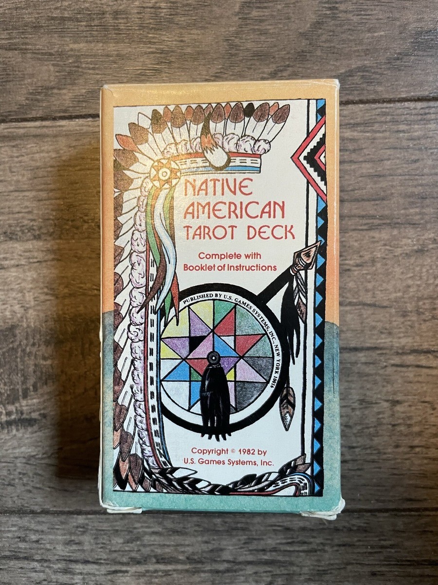 Vintage 1982 Native American Tarot Deck Magda Weck Gonzalez JA