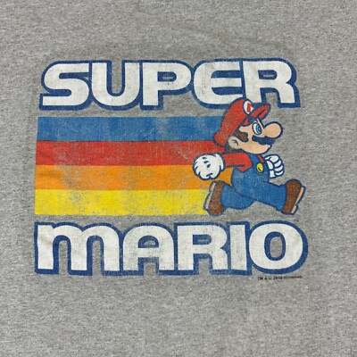 Super Mario T-Shirt M&O Gold Official Nintendo Licensed Super Mario T-Shirt M&O Gold Official Nintendo Licensed