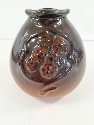 WELLER POTTERY VASE FLORETTA B16 5.5in