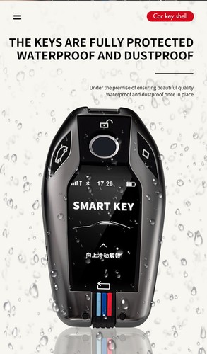 Estuche para llaves de coche bolsa para BMW 1 3 5 7 Serie X1 X3 X5 X6 X7 F30 G20 - Imagen 7 de 14