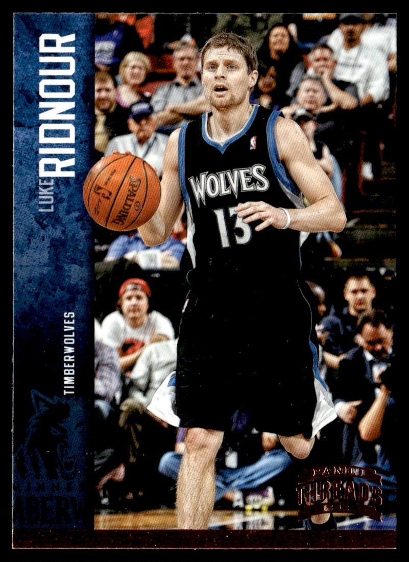 2012-13 Panini Threads Luke Ridnour Minnesota Timberwolves #90