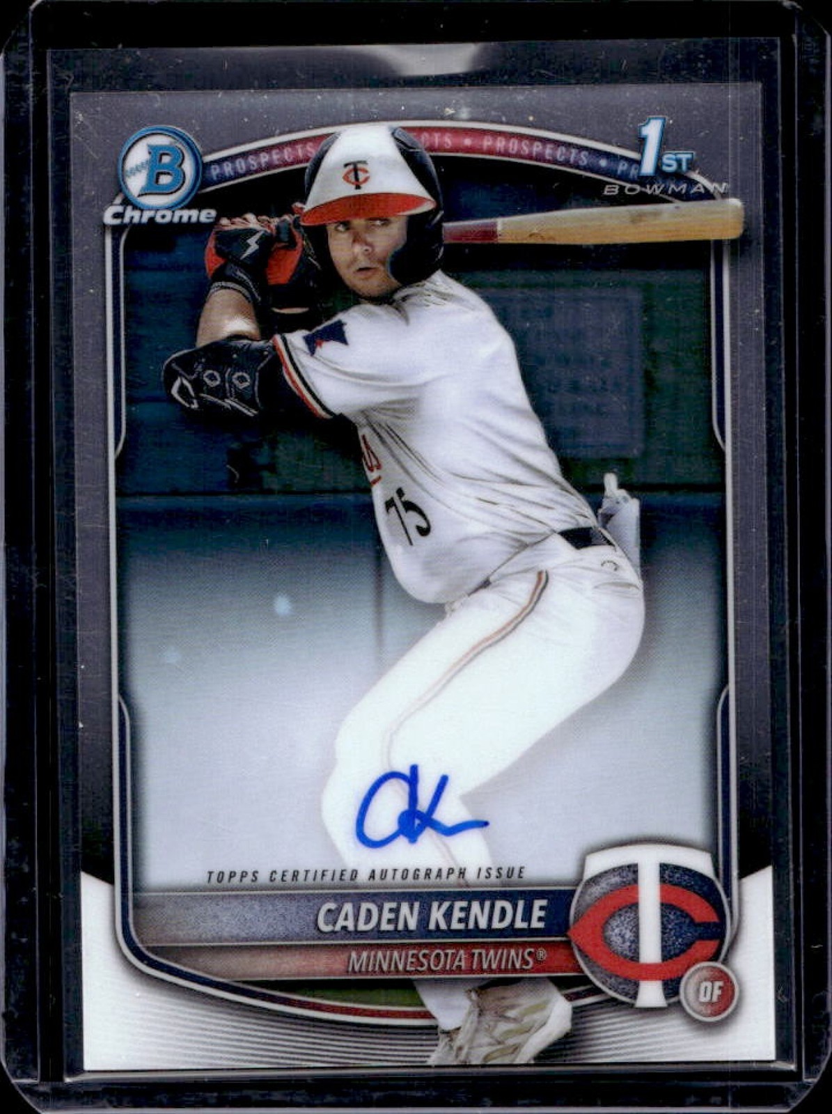 2025 Bowman Caden Kendle Chrome Auto 1st #CPA-CKE Twins