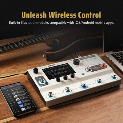 Hotone Ampero II Bühne Gitarre Bass Amp Modellierung IR Gehäuse Multi-Effekte Pe