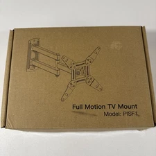 Full Motion TV Wall Mount For Most 13-42 inch TVs - Max VESA 200x200 (PISF1)