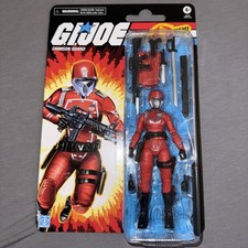 GI Joe Classified Figure Retro COBRA FEMALE CRIMSON GUARD Uncirculated