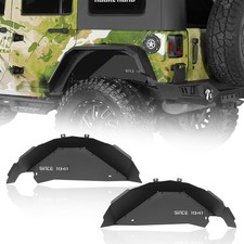 Wrangler Upgraded Aluminum Rear Inner Fender Liners Wheel Well Mud Guards