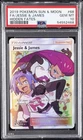 2019 POKEMON SUN & MOON HIDDEN FATES #68 FULL ART/JESSIE & JAMES PSA 10