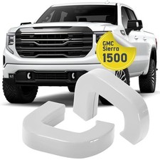 Tow Hook Cover Compatible with GMC Sierra 1500 2019, 2020, 2021, 2022, White