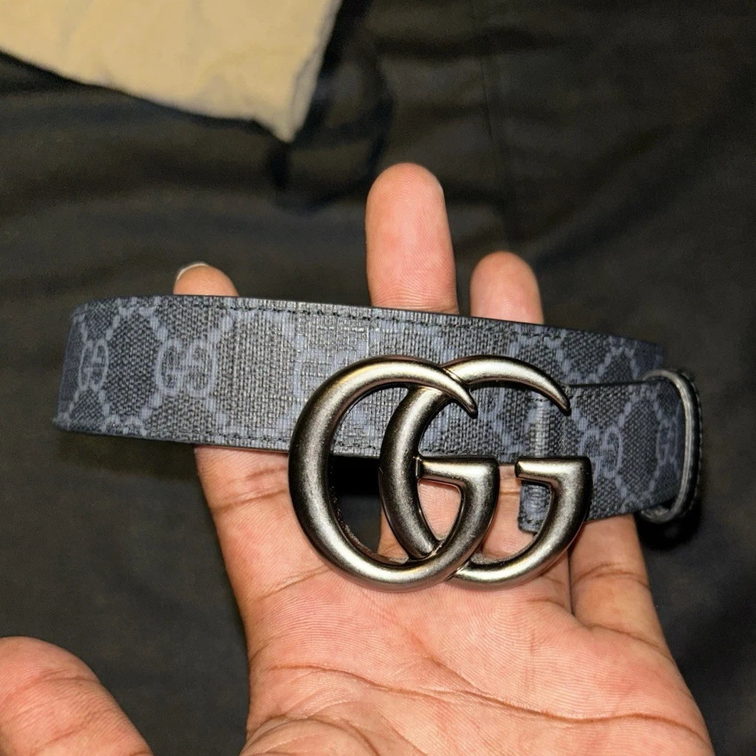 Gucci Gray Belts for Men for sale - eBay