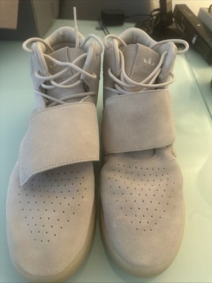 adidas Tubular Invader Strap Beige Sneaker Herren Schuhe Freizeit