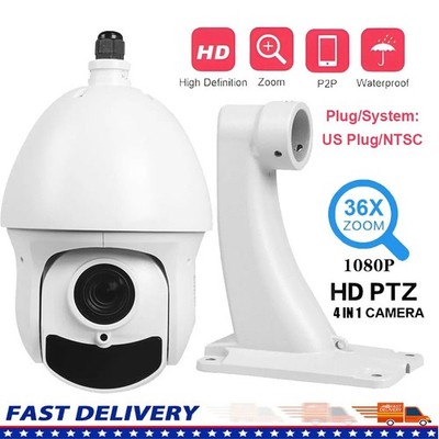 iBirdView SONY307 36X Zoom 1080P PTZ Speed Dome Camera AHD/CVI/TVI/CVBS IR 80m