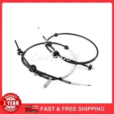 2PCS Rear Handbrake Cables Fit For Land Rover LR3 LR4 Range Rover Sport