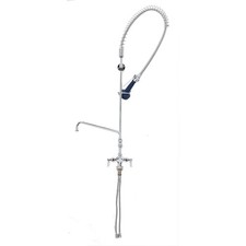 T&S Brass B0113A12B08 Deck Mount PreRinse with 12 in AddOn Nozzle