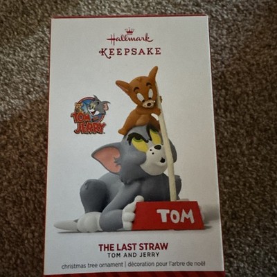 2014 Hallmark Tom & Jerry  The Last Straw  Christmas Ornament