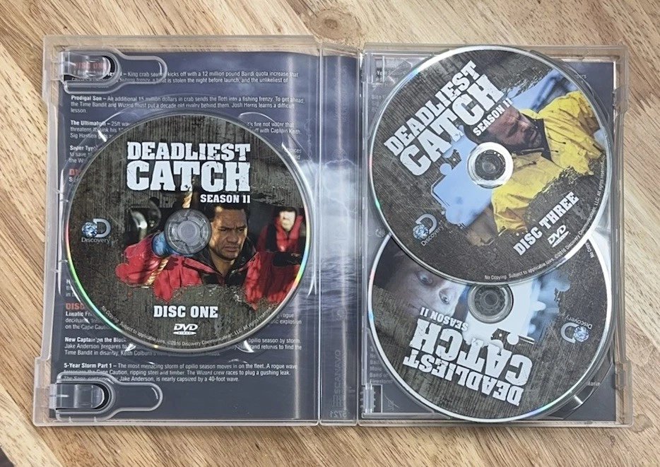 Deadliest Catch Season 11 - 7 DVD Set - Discovery 2016 - Exclusive edition OOP - Image 3 of 4
