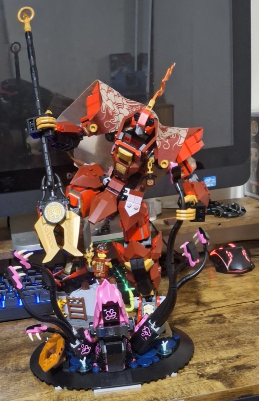 LEGO Ninjago Legends Fire Knight Mech (READ DESCRIPTION)
