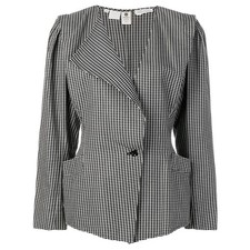 Damen Jacke Vintage 70er Baumwolle Col. Nero ...