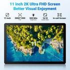 Android 16 11 inch Tablet 30(3+27)GB RAM＆128GB ROM IPS LCD HD Dual Camera WIFI 6