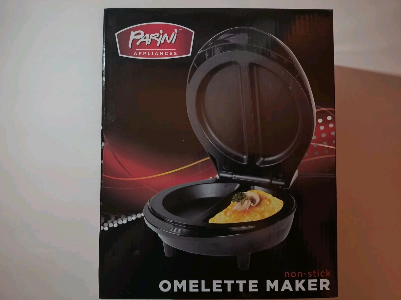 Parini Electric Omelette Maker Non-Stick New