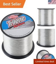 Clear 350yd Fluorocarbon Fishing Line - 17lb Strength for Professional Anglers