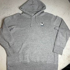 Peanuts Snoopy Joe Cool Heather Gray Pullover Hoodie Sweatshirt Mens Large