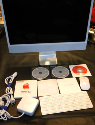 Apple iMac 2024 Model A1 Chip A3247 FOR PARTS or REPAIR READ, Discs, Bought 2025