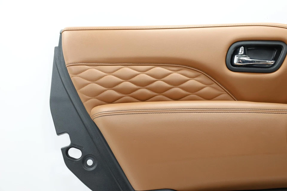 Panel de moldura de puerta trasera Infiniti QX80 2018-2021 LH 263130yp94 263146jf1c Foto 4 de 4