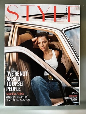 MARISA ABELA Industry ~ STYLE Magazine 4/1/26 + FASHION + David Gandy + CONRAN +