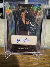 AZIAHA JAMES Auto Rookie Silver Draft Selections 2025 Panini Select WNBA #DSS-AJ