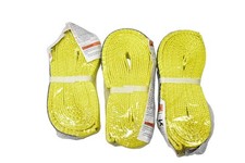 STREN-FLEX Nylon Lifting Sling 1 In X 8 Ft EN1-901 6400 LBS Lot Of 3 Made In USA