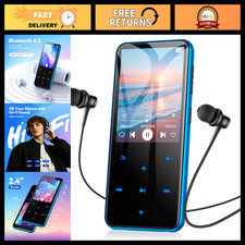 32GB Bluetooth MP3 Player with 2.4'' Screen Speaker, Portable Music Device