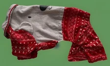 Wondershop Dog Stretch Pajamas Jacket Polar Bear Face Ears Collar Christmas Sz L