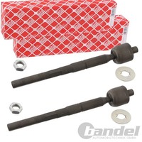 2X febi bilstein Axialgelenke Spurstangen Passend FüR Toyota Avensis Carina
