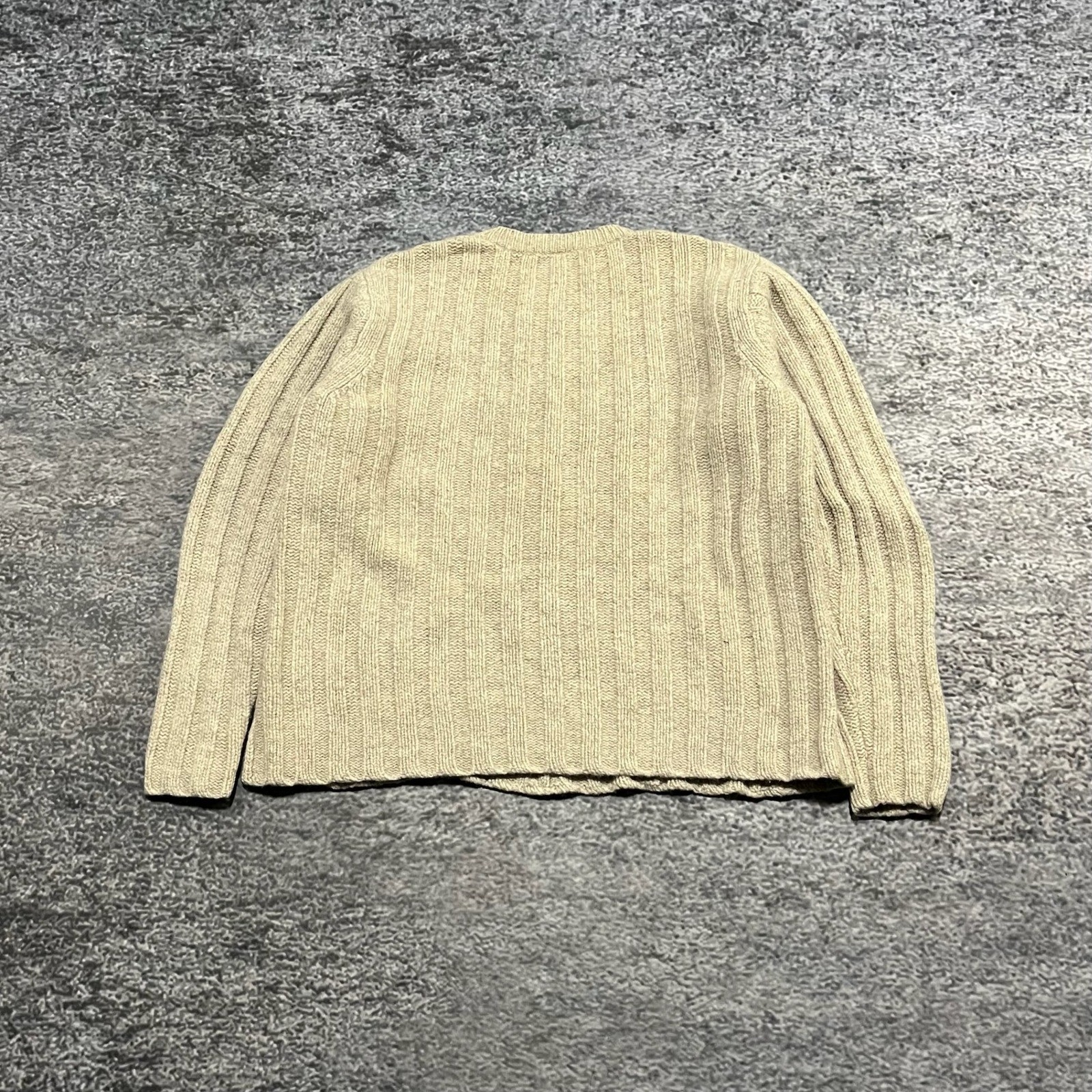 Vintage Gap Lambswool Sweater Cable Knit Size Med… - image 2