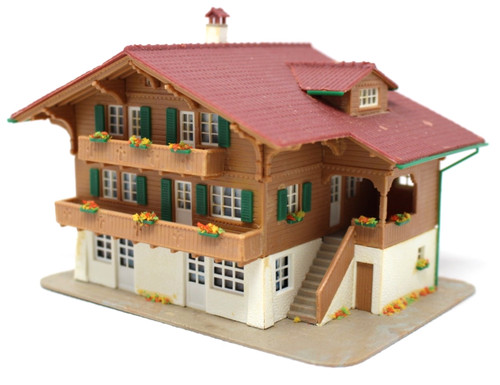 Kibri H0 B-8042 Chalet "Sigriswil" casa de montaña - aprox. 13,8 x 10 x 9,5 cm H0 HO 1:87 | Zustand: Gebraucht