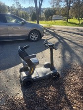 Paiseec 4-Wheeled Electric Mobility Scooter Black Removable Battery Seat