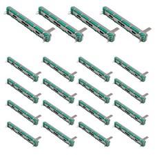 20Pcs 75mm  Mixer Fader B10K  Straight Slide Potentiometer Lot R5A5