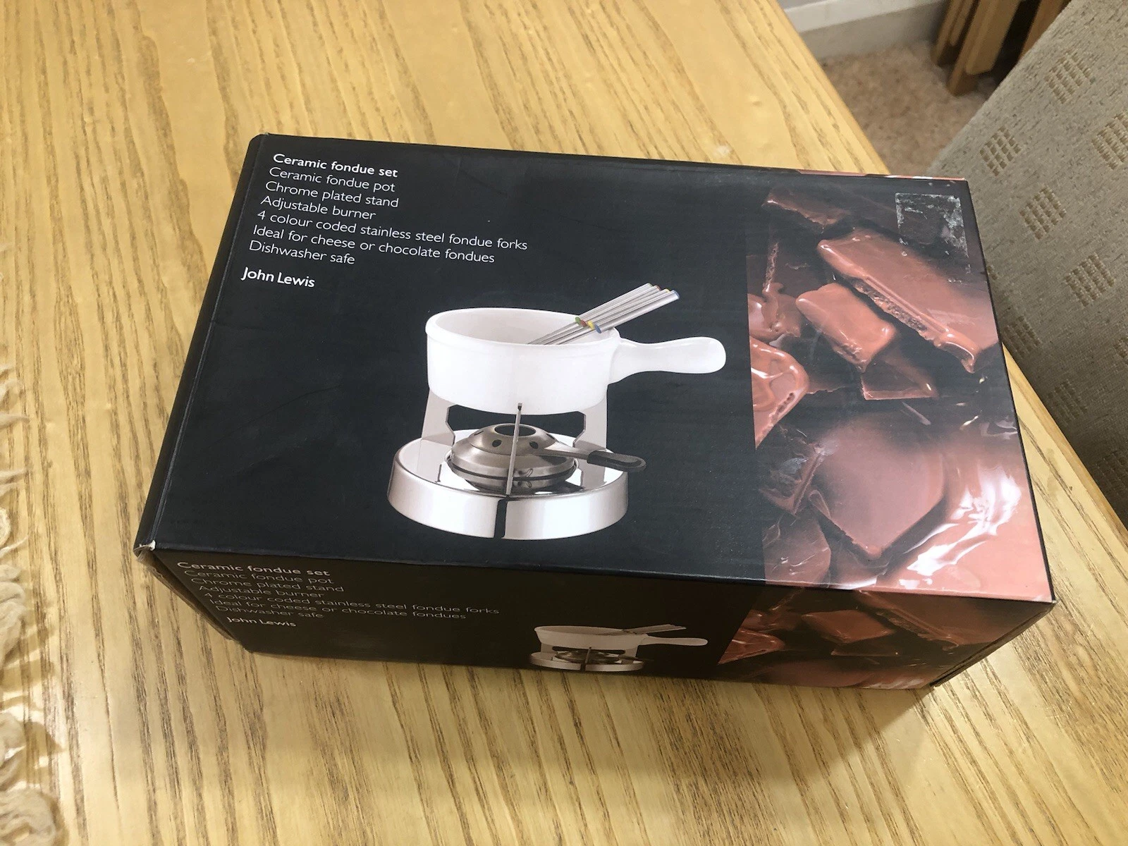 John Lewis fondue set
Opens in a new window or tab
