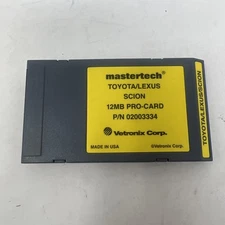 Vetronix Mastertech Toyota Lexus Multi-Function Tester Program Card 12 02003334