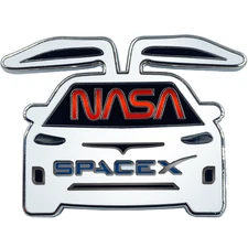 CL11-03 SpaceX Nasa Tesla Demo-2 Mission Launch Pin