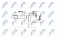 Nty Gelenksatz, Antriebswelle NPZ-SU-012 FüR Suzuki